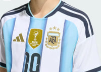 Conjunto para niño/niña Argentina Home 26/27 - Con parche de Campeón