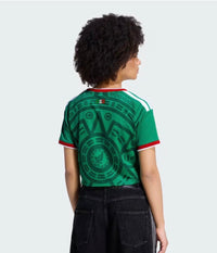 Camiseta México Cropped 26/27 Home Mujer