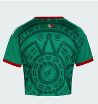 Camiseta México Cropped 26/27 Home Mujer