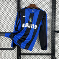 Camiseta Retro Inter Manga Larga Home 04/05