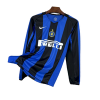 Camiseta Retro Inter Manga Larga Home 04/05