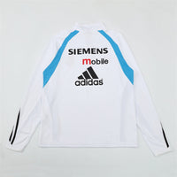 Camiseta de entrenamiento retro de Manga Larga del Real Madrid 03/04