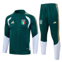 Conjunto Polo y Pantalón de Entrenamiento Italia 26/27 - Verde