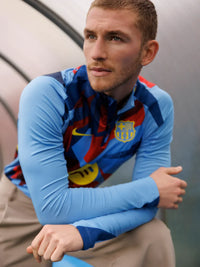 Camiseta Manga Larga Barcelona entrenamiento 25/26
