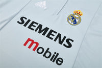 Camiseta de entrenamiento retro de Manga Larga del Real Madrid 04/05