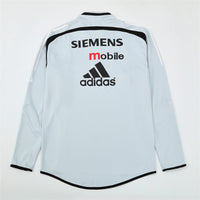 Camiseta de entrenamiento retro de Manga Larga del Real Madrid 04/05