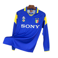Camiseta Retro Juventus Manga Larga Away 95/96