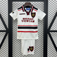 Camiseta y Pantalones Cortos para Niño Manchester United Retro 97/98