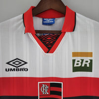 Camiseta Flamengo Retro Away 1995 - Blanca