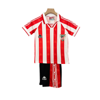 Camiseta y Pantalones Cortos Niño Athletic Bilbao Home Retro 95/97