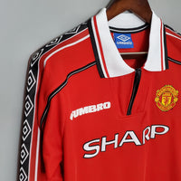 Camiseta Manga Larga Manchester United 1998/99
