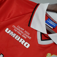 Camiseta Manga Larga Manchester United 1999