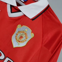 Camiseta Manga Larga Manchester United 1999