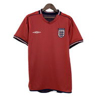 Camiseta Inglaterra Retro Away 2002
