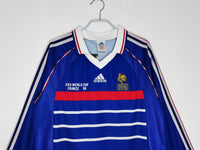 Camiseta Francia Manga Larga Retro 1998