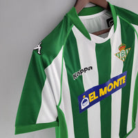 Camiseta Retro Real Betis Home 01/02
