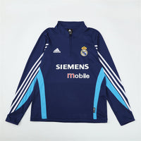 Camiseta de entrenamiento retro de Manga Larga del Real Madrid 03/04