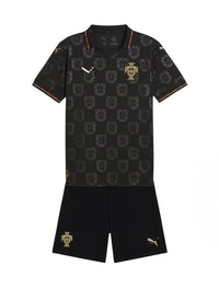 Conjunto para niño/niña Portugal “Pantera Negra” 25/26