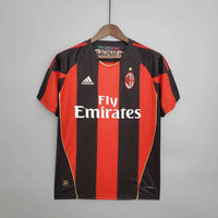 Camiseta AC Milan Retro 2010/2011 - Roja e Negra