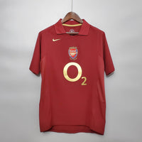 Camiseta Arsenal Retro 2005/2006