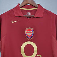 Camiseta Arsenal Retro 2005/2006