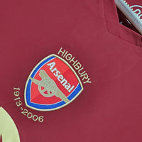 Camiseta Arsenal Retro 2005/2006