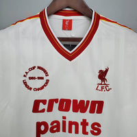 Camiseta Liverpool Retro 1985/1986 - Blanca