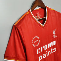 Camiseta Liverpool Retro 1985/1986 - Roja
