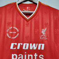 Camiseta Liverpool Retro 1985/1986 - Roja