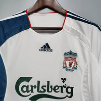 Camiseta Liverpool Retro 2006/2007 - Blanca