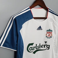 Camiseta Liverpool Retro 2006/2007 - Blanca