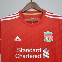 Camiseta Liverpool Retro 2010/2011 - Roja