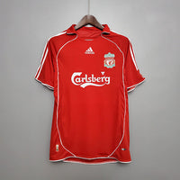 Camiseta Liverpool Retro 2006/2007 - Roja